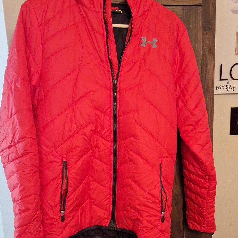 Under Armour Vibrant Red Quilted Jacket